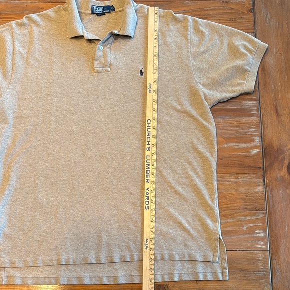 Polo by Ralph Lauren Men's Tan Polo Shirt Size XL 100% Cotton - Picture 7 of 10